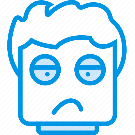 Emoji, emoticon, face, in, mood, not, the icon - Download on Iconfinder