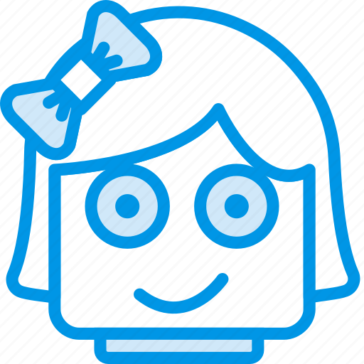 Emoji, emoticon, face, girl icon - Download on Iconfinder