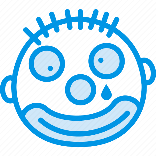 Clown, emoji, emoticon, face icon - Download on Iconfinder