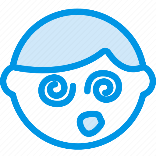 Dazed, emoji, emoticon, face icon - Download on Iconfinder