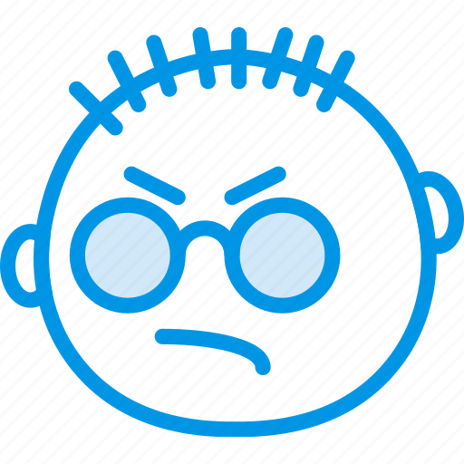 Emoji, emoticon, face, mean icon - Download on Iconfinder