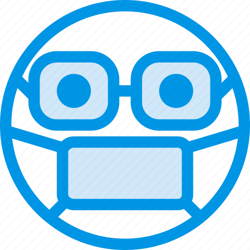 Doctor, emoji, emoticon, face icon - Download on Iconfinder