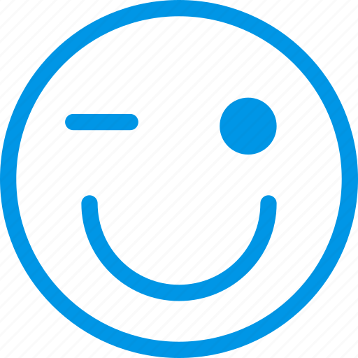 Emoji, emoticon, face, winking icon - Download on Iconfinder