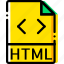 file, html, type, yellow 