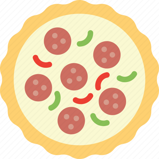 Cooking, food, gastronomy, pizza, salami icon - Download on Iconfinder