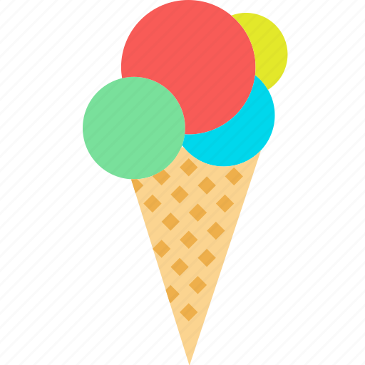 Cone, cooking, food, gastronomy, sorbet icon - Download on Iconfinder