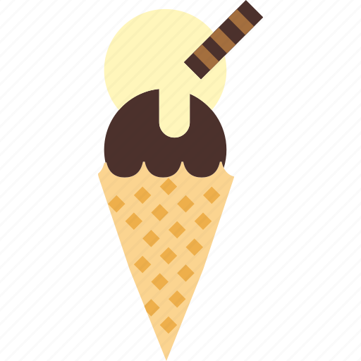 Cone, cooking, food, gastronomy, gelato icon - Download on Iconfinder