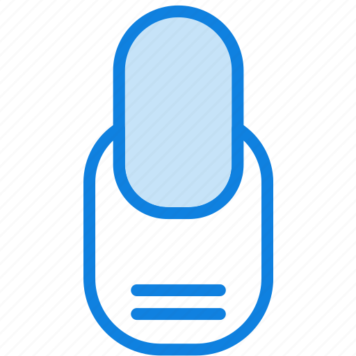 Beauty, grooming, hair, hygiene, nail, round, saloon icon - Download on Iconfinder