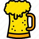 beer, holiday, pint, season, yellow