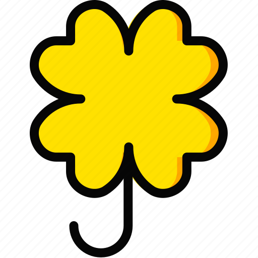 Clover, holiday, plant, season, yellow icon - Download on Iconfinder