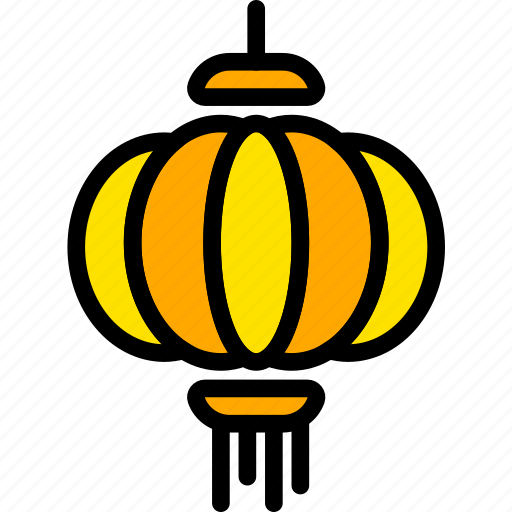 Chinese, holiday, lamp, season, yellow icon - Download on Iconfinder