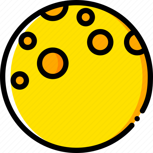 Full, holiday, moon, season, yellow icon - Download on Iconfinder