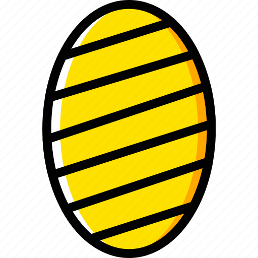 Easter, egg, holiday, season, yellow icon - Download on Iconfinder