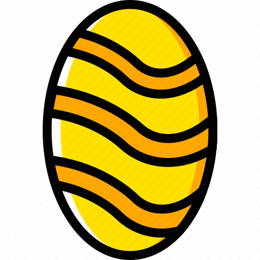 Easter, egg, holiday, season, yellow icon - Download on Iconfinder