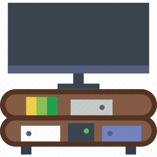 Belongings, enterntainment, furniture, households, stand icon - Download on Iconfinder