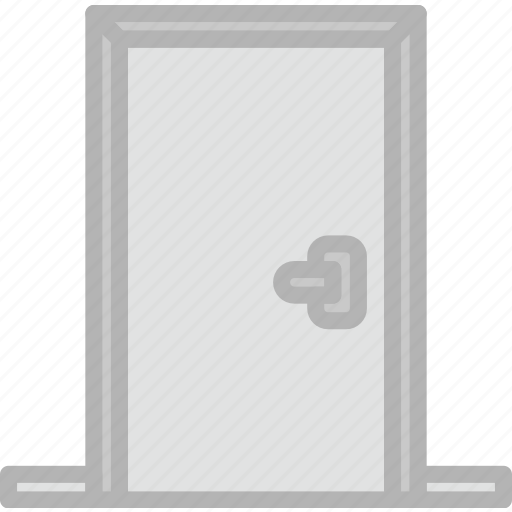 Belongings, door, furniture, households icon - Download on Iconfinder