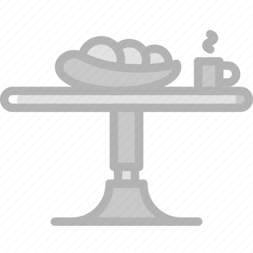 Belongings, dining, furniture, households, table icon - Download on Iconfinder