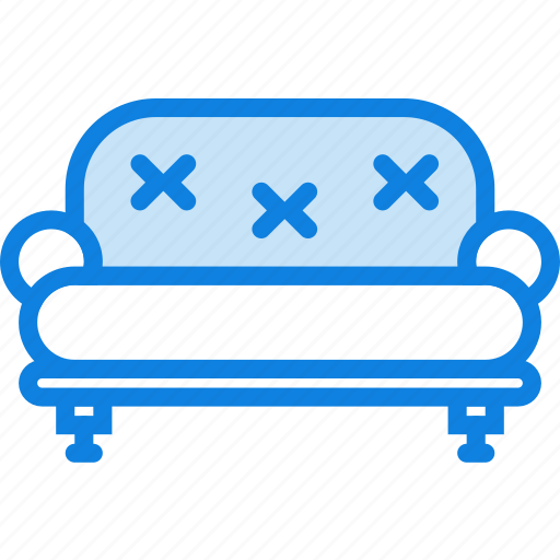 Belongings, furniture, households, sofa icon - Download on Iconfinder