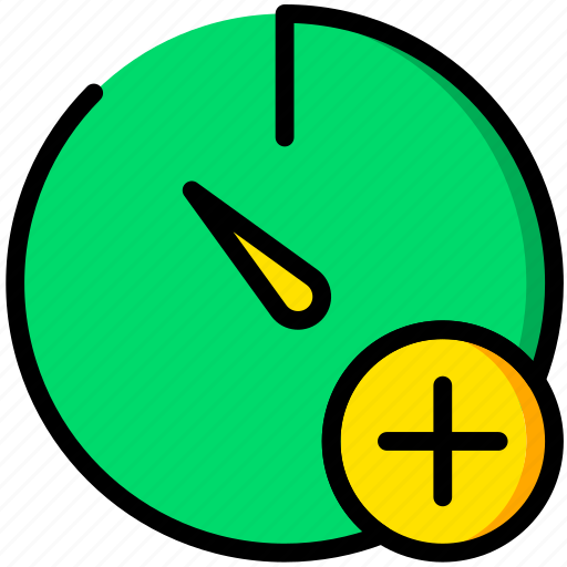 Add, communication, interaction, interface, stopwatch icon - Download on Iconfinder