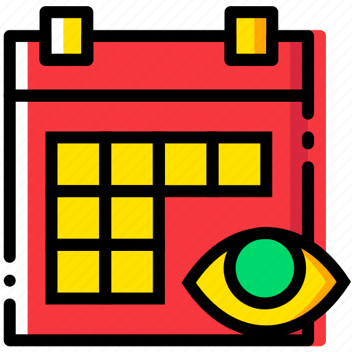 Calendar, communication, hide, interaction, interface icon - Download on Iconfinder