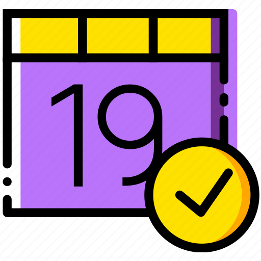 Calendar, communication, interaction, interface, success icon - Download on Iconfinder