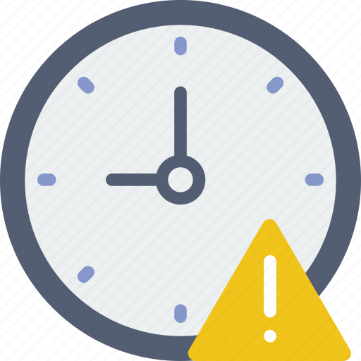 Clock, communication, interaction, interface, warning icon - Download on Iconfinder