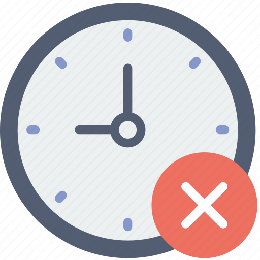 Clock, communication, delete, interaction, interface icon - Download on Iconfinder