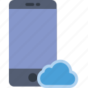 add, cloud, communication, interaction, interface, smartphone, to