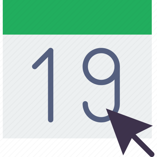 Calendar, click, communication, interaction, interface icon - Download on Iconfinder