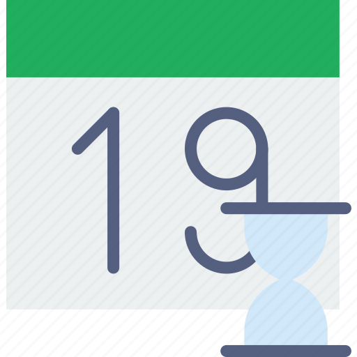 Calendar, communication, interaction, interface, loading icon - Download on Iconfinder
