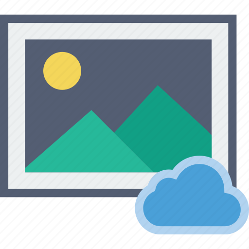 Add, cloud, communication, interaction, interface, picture, to icon - Download on Iconfinder