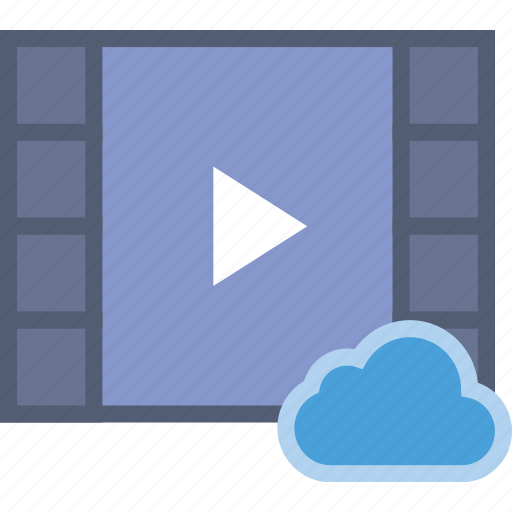 Add, cloud, communication, interaction, interface, to, video icon - Download on Iconfinder
