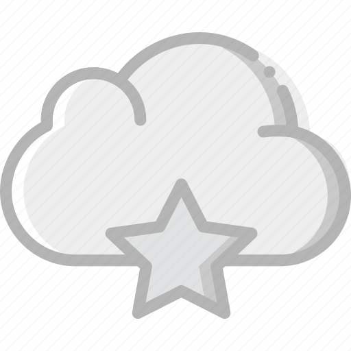 Cloud, communication, favorite, interaction, interface icon - Download on Iconfinder