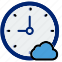 add, clock, cloud, communication, interaction, interface, to 