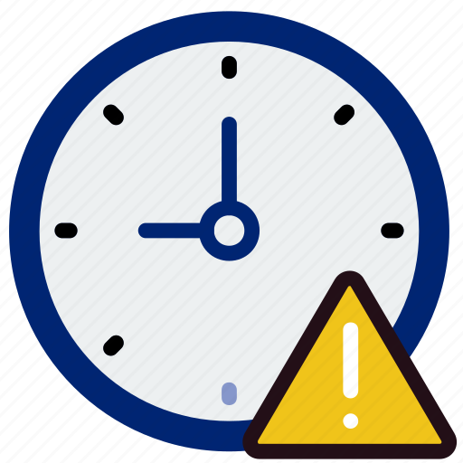 Clock, communication, interaction, interface, warning icon - Download on Iconfinder