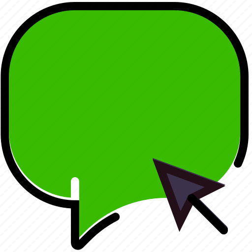 Click, communication, conversation, interaction, interface icon - Download on Iconfinder