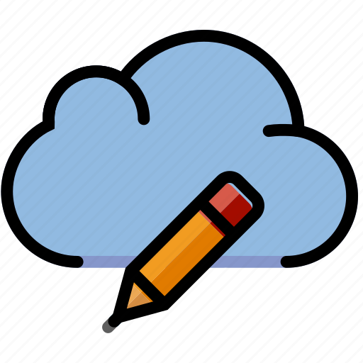 Cloud, communication, edit, interaction, interface icon - Download on Iconfinder