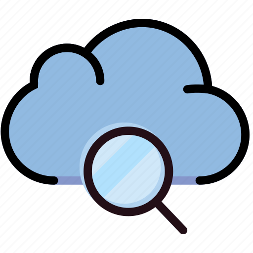 Cloud, communication, interaction, interface, search icon - Download on Iconfinder