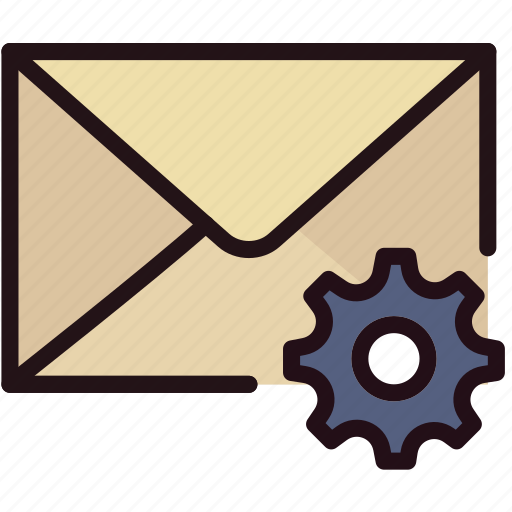 Communication, interaction, interface, mail, settings icon - Download on Iconfinder