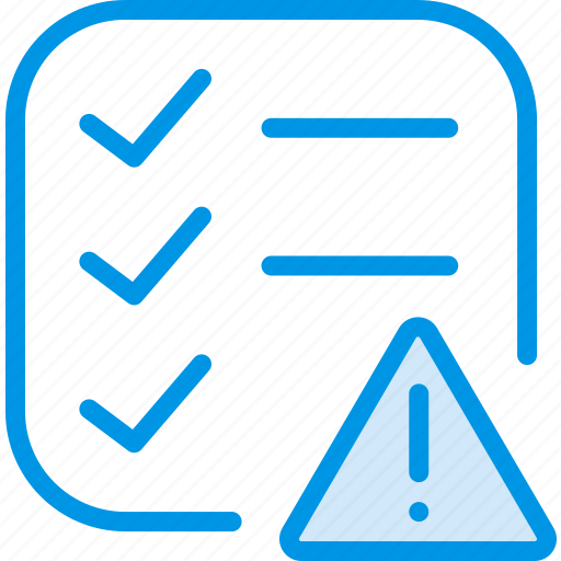 Communication, do, interaction, interface, list, to, warning icon - Download on Iconfinder
