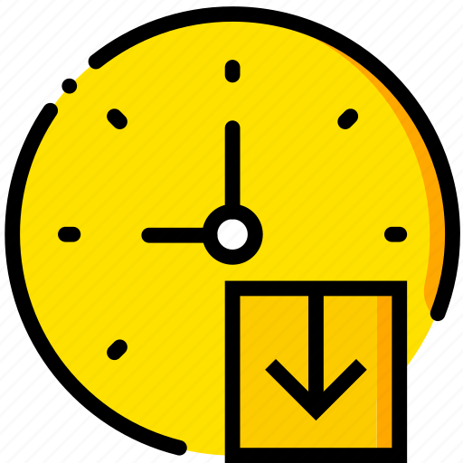 Clock, communication, download, interaction, interface icon - Download on Iconfinder
