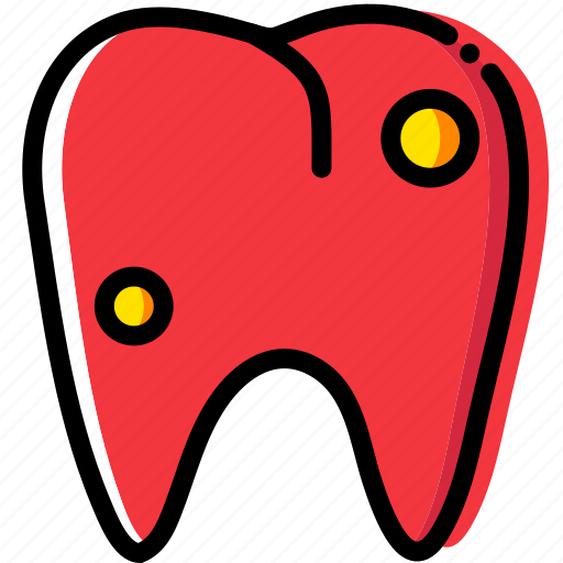 Health, healthcare, medical, premolar, rotten icon - Download on Iconfinder