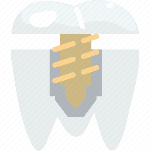 Crown, health, healthcare, implant, medical, premolar icon - Download on Iconfinder