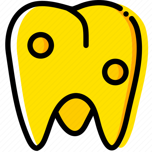 Health, healthcare, medical, molar, rotten icon - Download on Iconfinder
