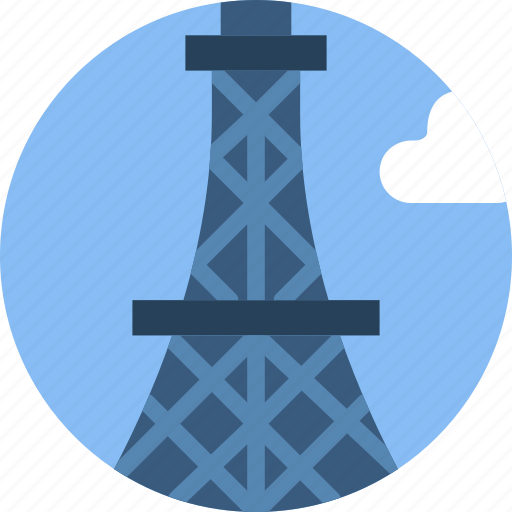Big, building, eiffel, monument, tall, tower icon - Download on Iconfinder