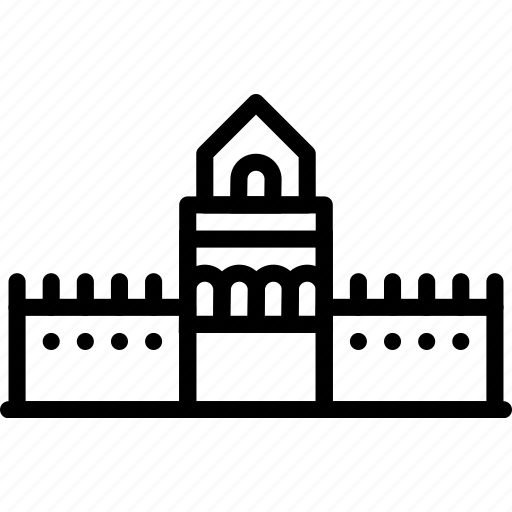 Big, building, china, great, monument, outline, wall icon - Download on Iconfinder