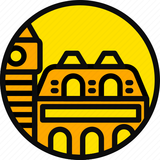 Building, italy, monument, venice, yellow icon - Download on Iconfinder