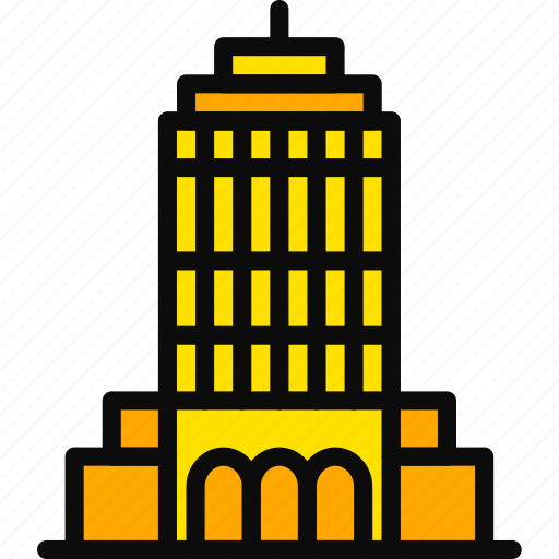 Building, empire, monument, state, yellow icon - Download on Iconfinder