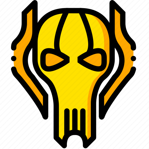 Grievous, movie, star, wars, yellow icon - Download on Iconfinder