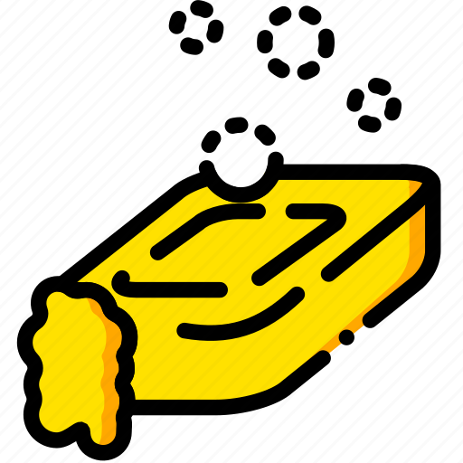 Club, fight, movie, soap, yellow icon - Download on Iconfinder